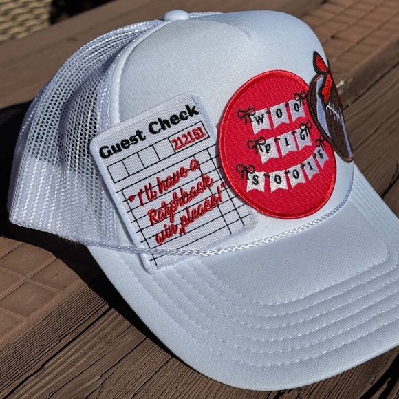 Razorback Football Trucker Caps - Picture 5 of 11